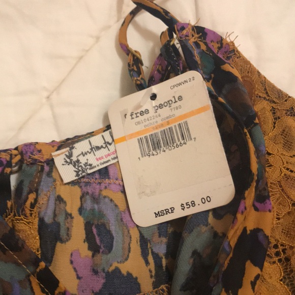 Free People Size small NWT tank top blouse - Picture 2 of 3